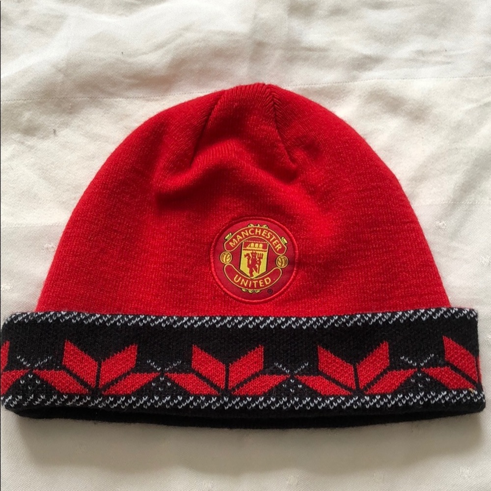 Manchester United Knit Beanie Hat